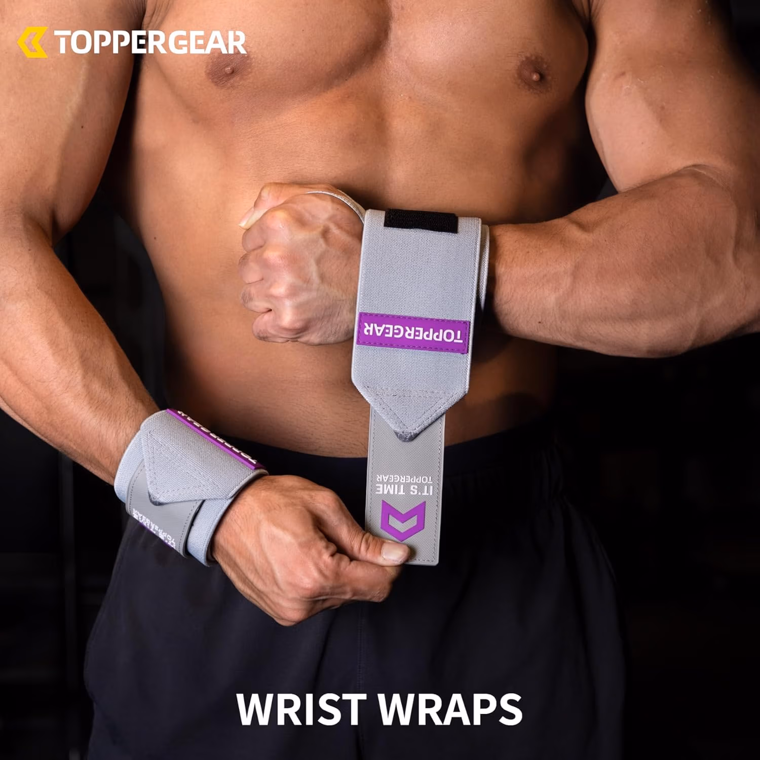 Wrist Wraps for Powerlifting (Premium) - Image 2