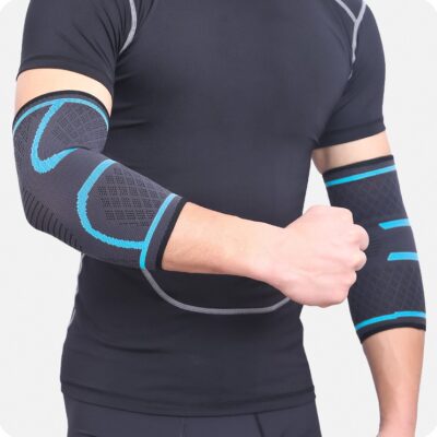 Elbow Sleeves for Sports Fitness Gym (1 Pair)