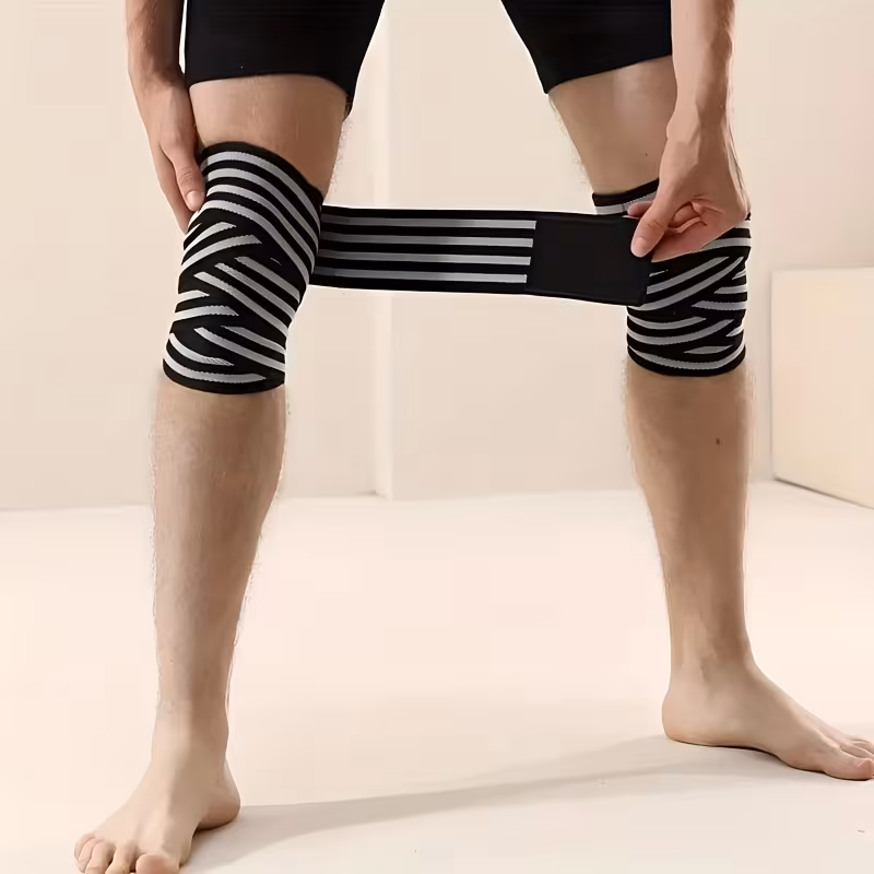 Powerlifting Knee Wraps (1 Pair) - Image 4