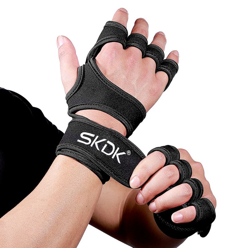 【SKDK Brand】 Gym Gloves with Wrist Support