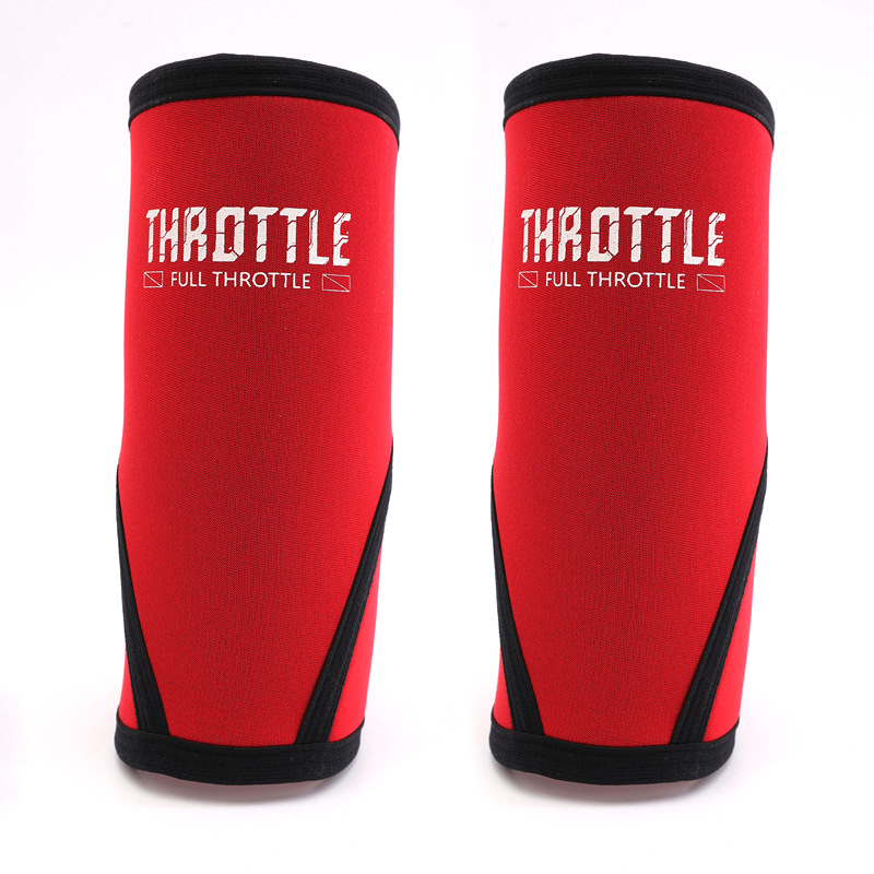 7mm Weight Lifting Knee Sleeves THROTTLE - Image 3