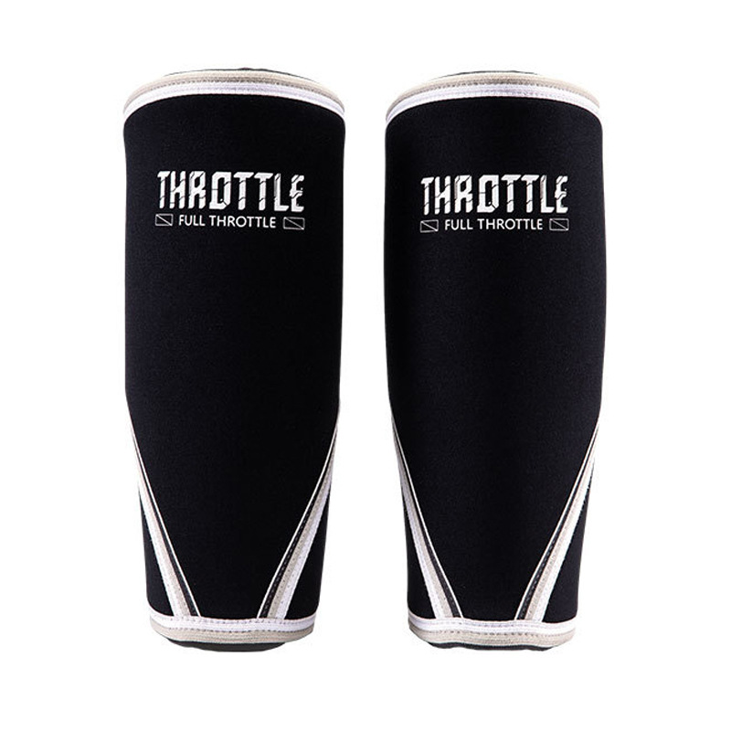 7mm Weight Lifting Knee Sleeves THROTTLE - Image 4